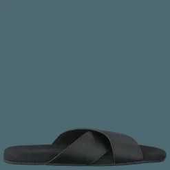 Seatonbay Crossstrapslide Black Leather