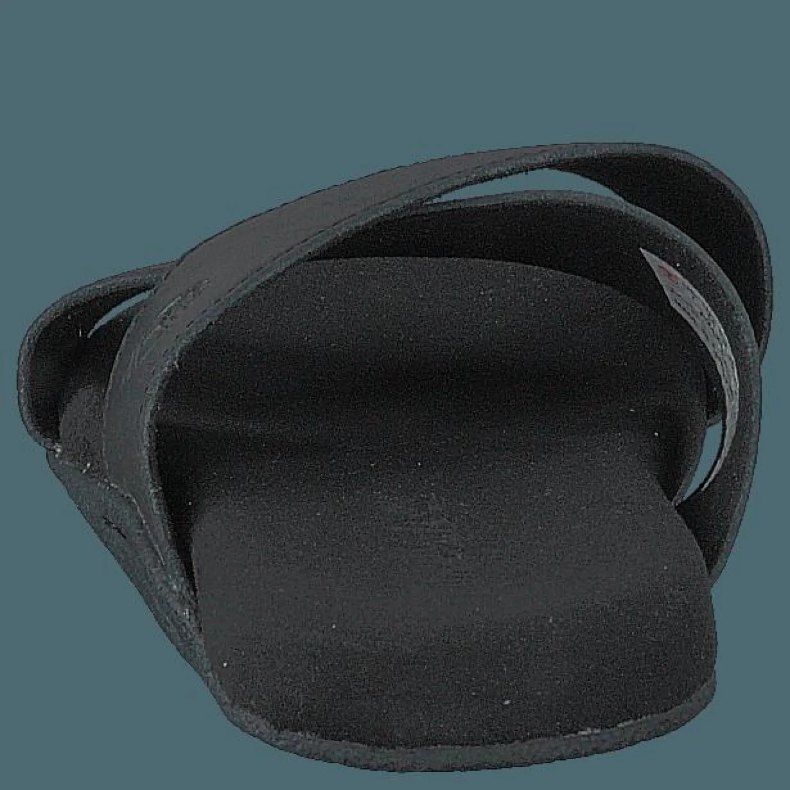 Seatonbay Crossstrapslide Black Leather