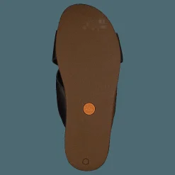 Seatonbay Crossstrapslide Dark Brown Leather