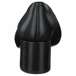 Sheer Rose Black Leather