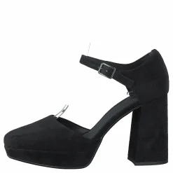 Sheer100 Strap Black Suede