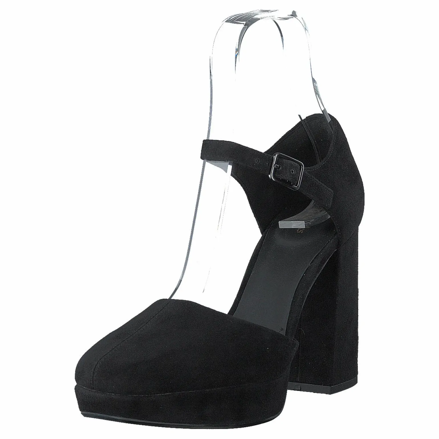 Sheer100 Strap Black Suede