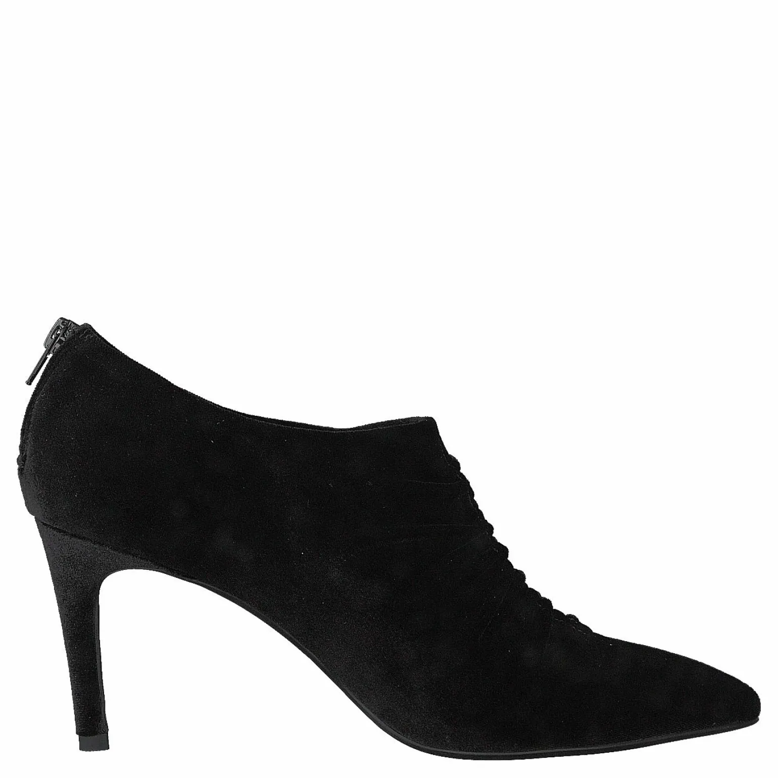Shoe Stiletto Velvet Black
