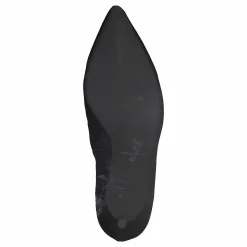 Shoe Stiletto Velvet Black