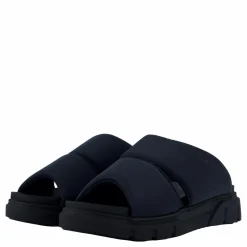 Slide Sandal Greyfield Blk Knit