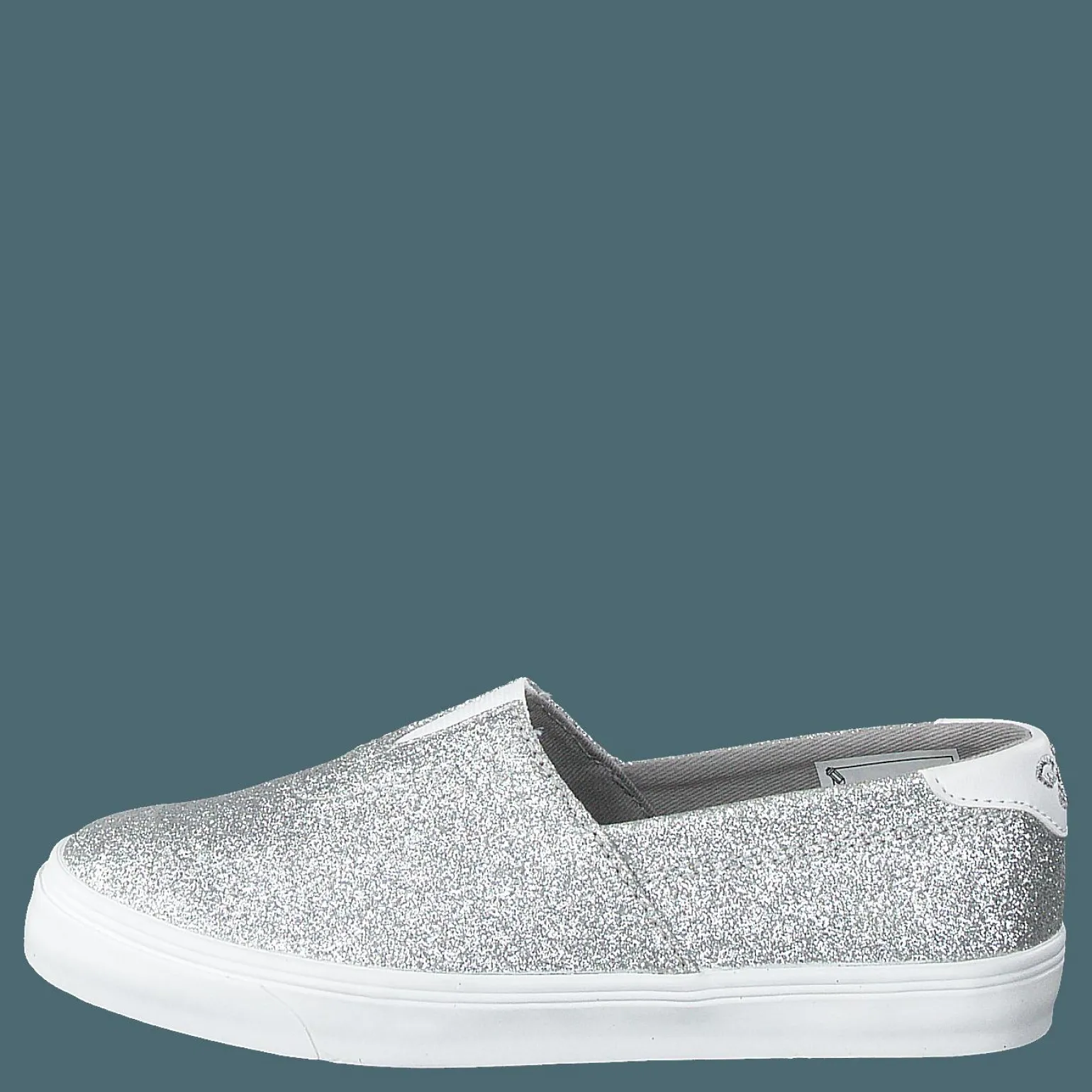 Slip-on Ballerina Glitter Jr Silver
