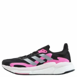 SolarBoost 3 Shoes Core Black / Screaming Pink / Halo Silver
