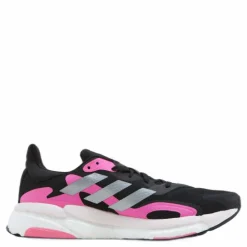 SolarBoost 3 Shoes Core Black / Screaming Pink / Halo Silver