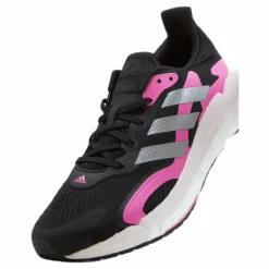 SolarBoost 3 Shoes Core Black / Screaming Pink / Halo Silver