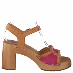 Sophisticated Sandal Bouganville/suede
