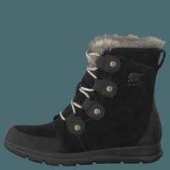 Sorel Explorer Joan 010, Black, Dark Stone