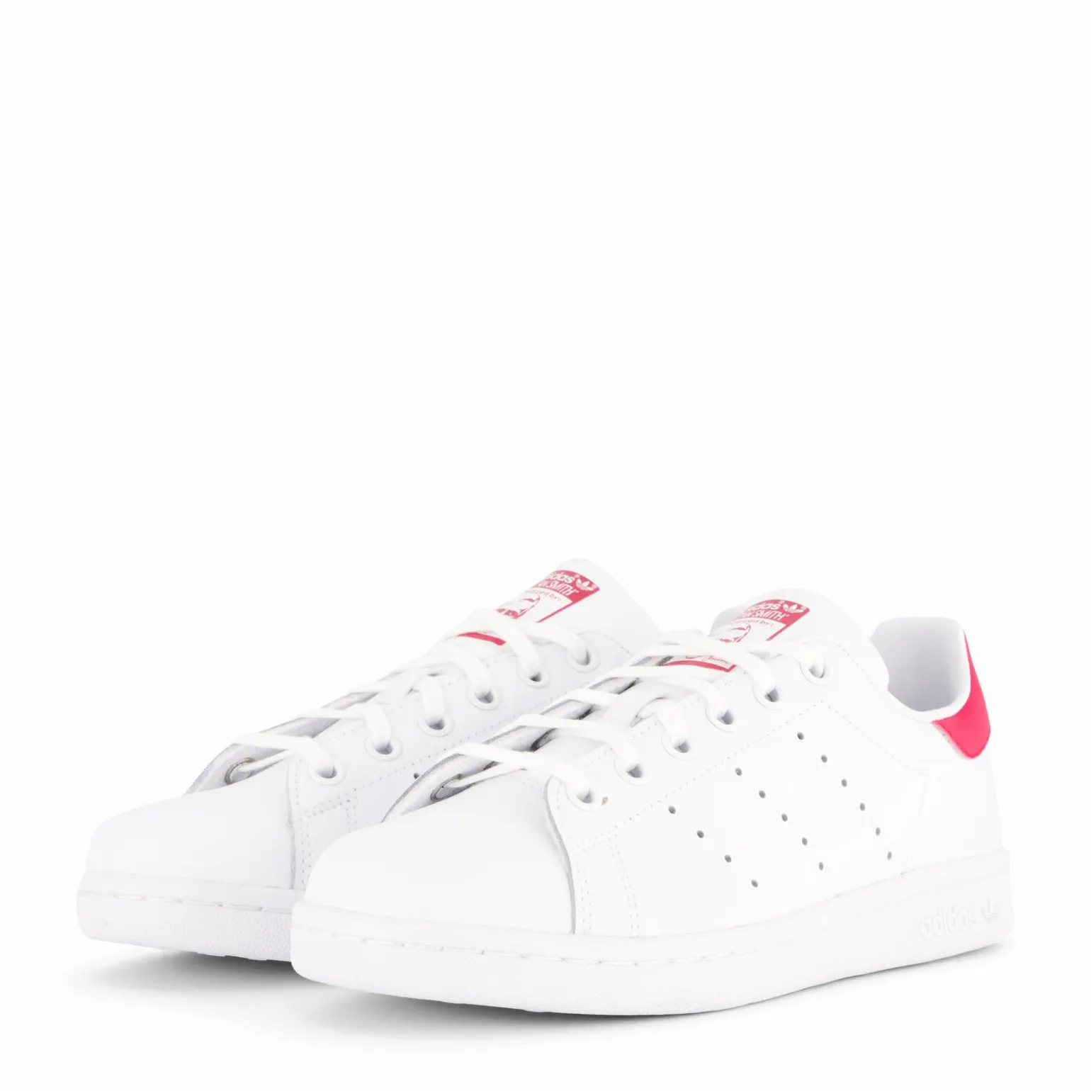 Stan Smith J Ftwr White/Bold Pink