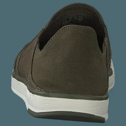 Step Isle Row Khaki Green Canvas