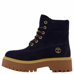 Stone Street 6 Inch Lace Up Wa Dark Blue Suede