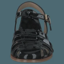 Strap Sandal With Buckle Black