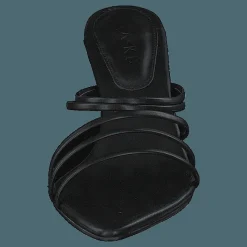 Strappy Pointy Sandals Black