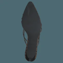 Strappy Pointy Sandals Snake