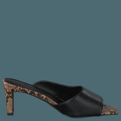 Style Two Tonad Mules Black Snake