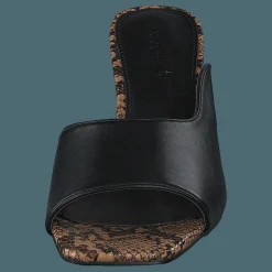 Style Two Tonad Mules Black Snake