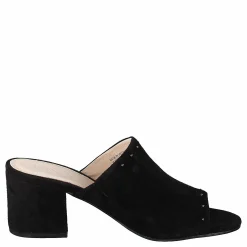 Suede Mule Sandal Jfm17 110 - Black 10