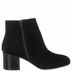 Suede V-cut Boot Jas18 Black