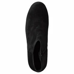 Suede V-cut Boot Jas18 Black