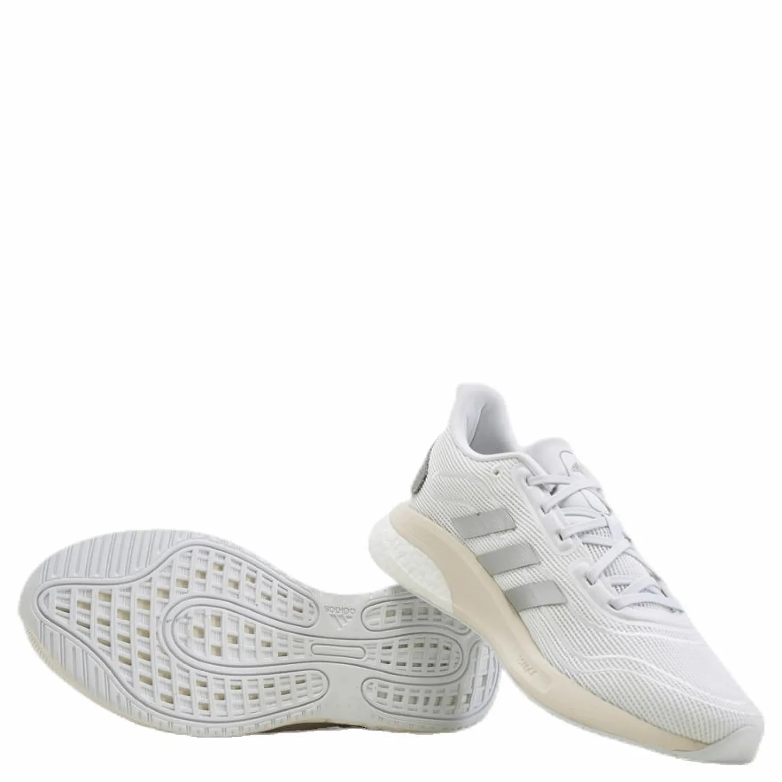 Supernova Running Shoes Cloud White / Silver Metallic / Chalk White