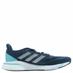 Supernova+ Shoes Crew Navy / Silver Metallic / Pulse Aqua