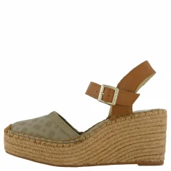 Susan Lycra Print Beige