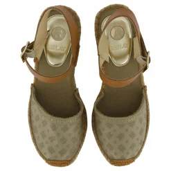 Susan Lycra Print Beige