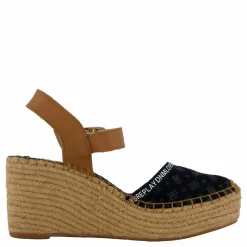 Susan Lycra Print Black