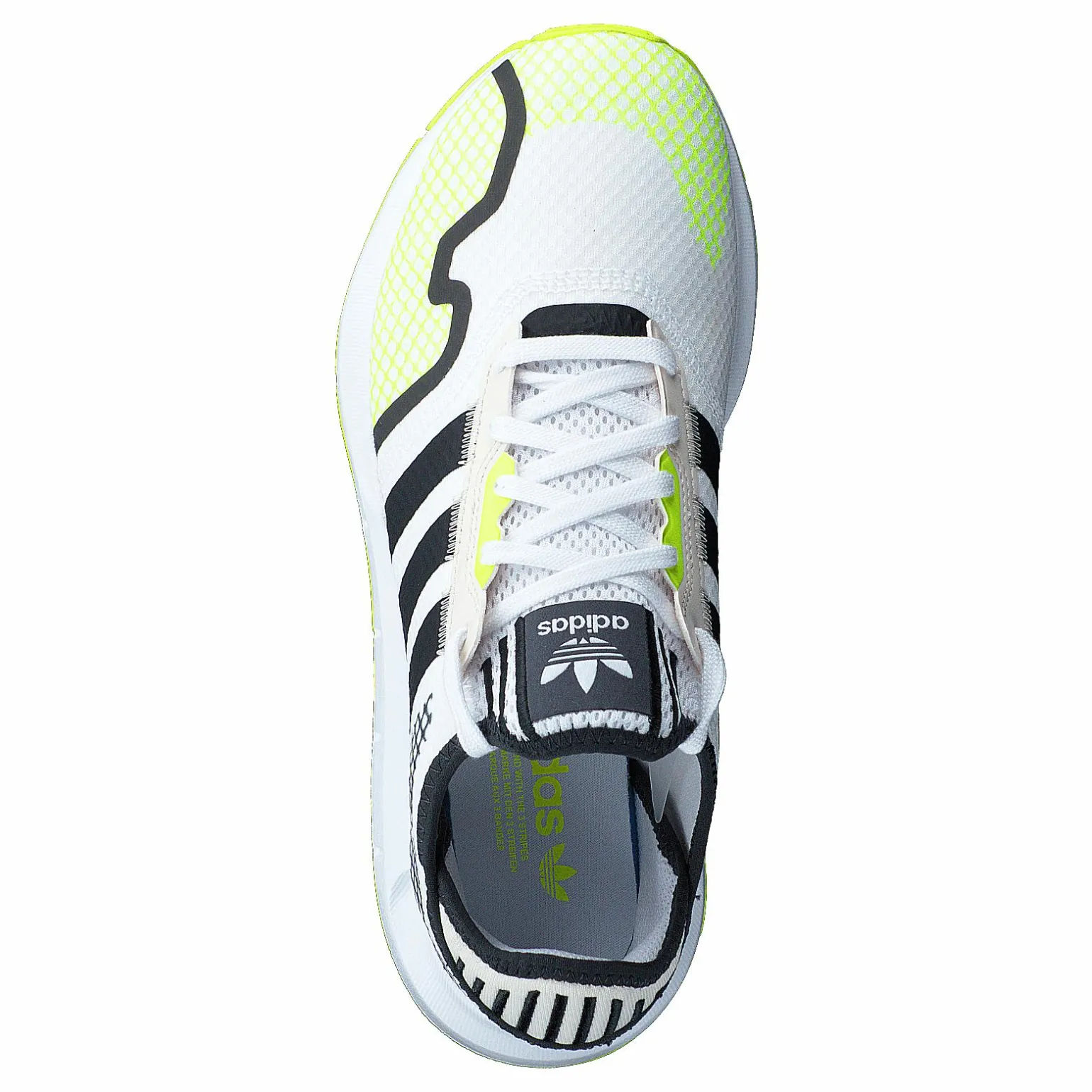 Swift Run X Cloud White / Carbon / Solar Yellow