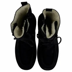 T6959 Black Suede/black Sole 500