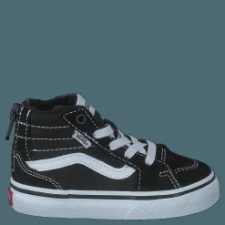 Td Filmore Hi Zip (suede/canvas) Black/white