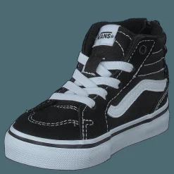 Td Filmore Hi Zip (suede/canvas) Black/white