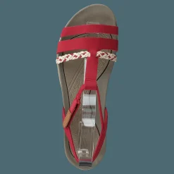 Tealite Grace Red Nubuck