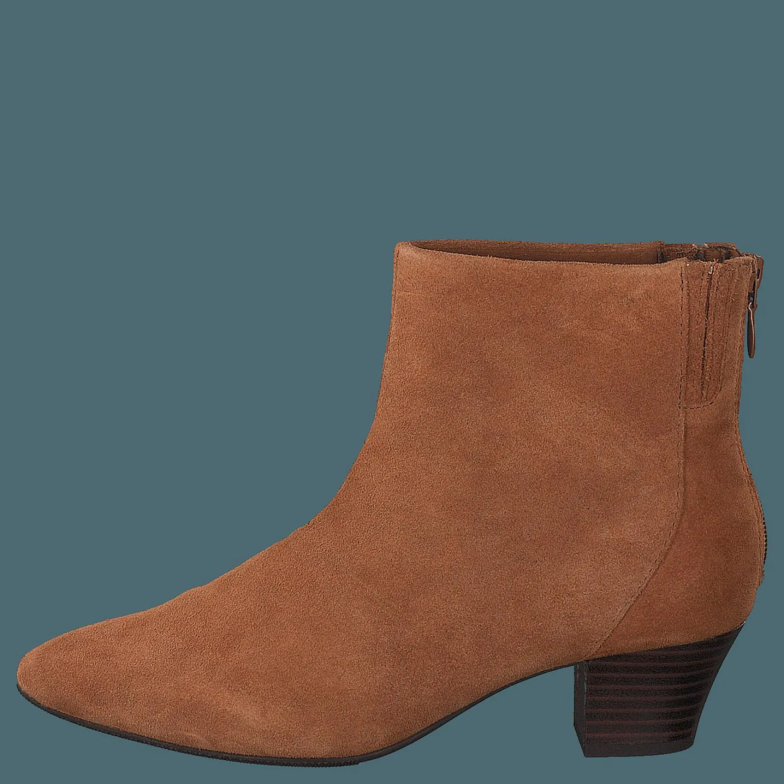 Teresa Boot Dark Tan Suede