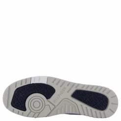 Th Basket Street Leather White