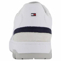 Th Basket Street Leather White