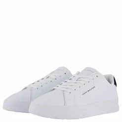 Th Court Lth Detail Ess White