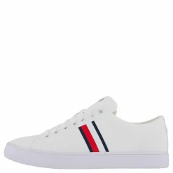 Th Hi Vulc Low Core Stripes Me White