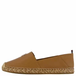 Th Leather Flat Espadrille