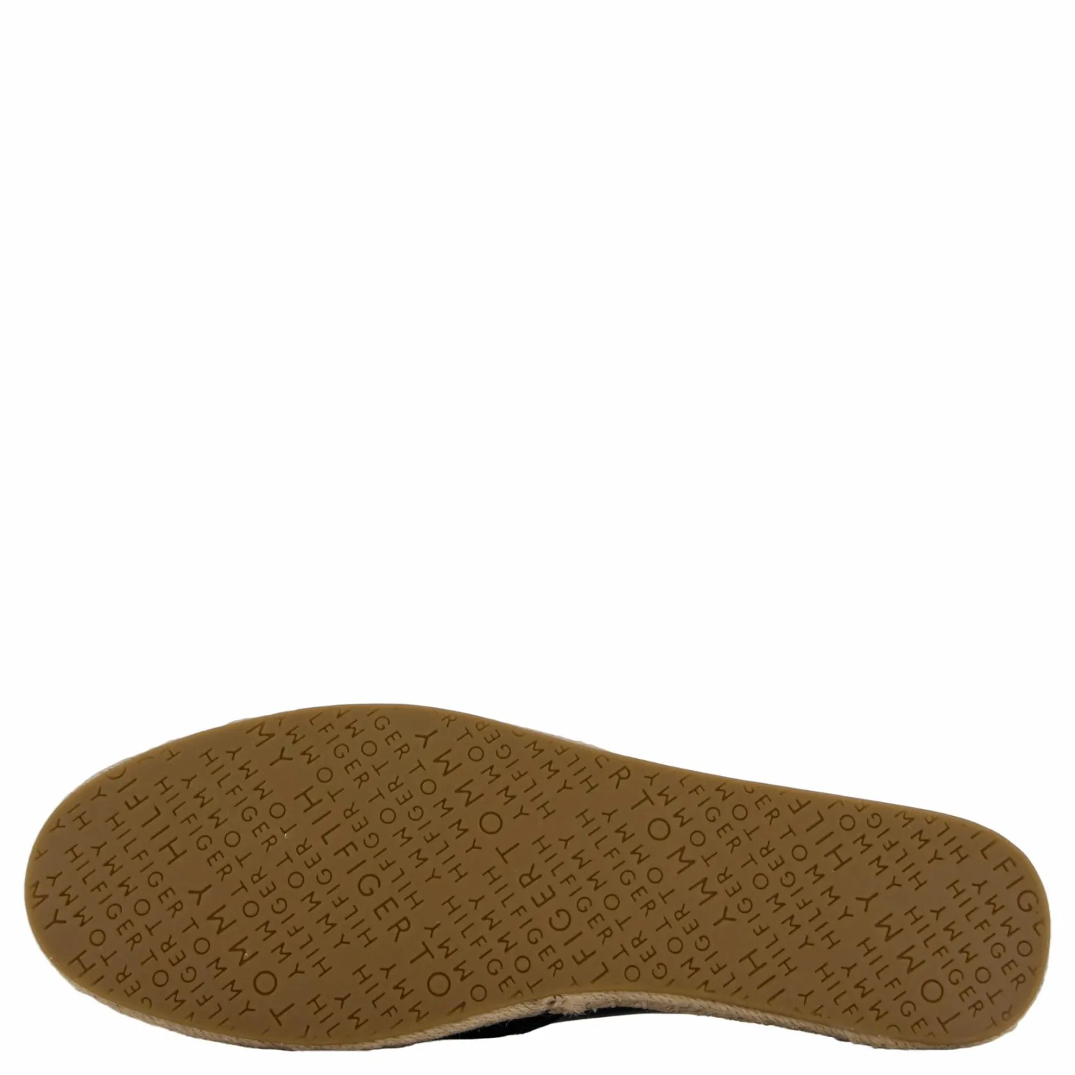 Th Logo Leather Espadrille Black