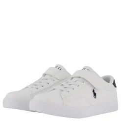 Theron V Ps White Smooth Pu/navy W/ Navy P