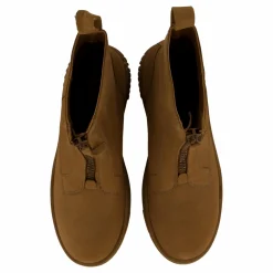 Tjw Zip Up Flatform Nubuck Bo Light Sepia Brown