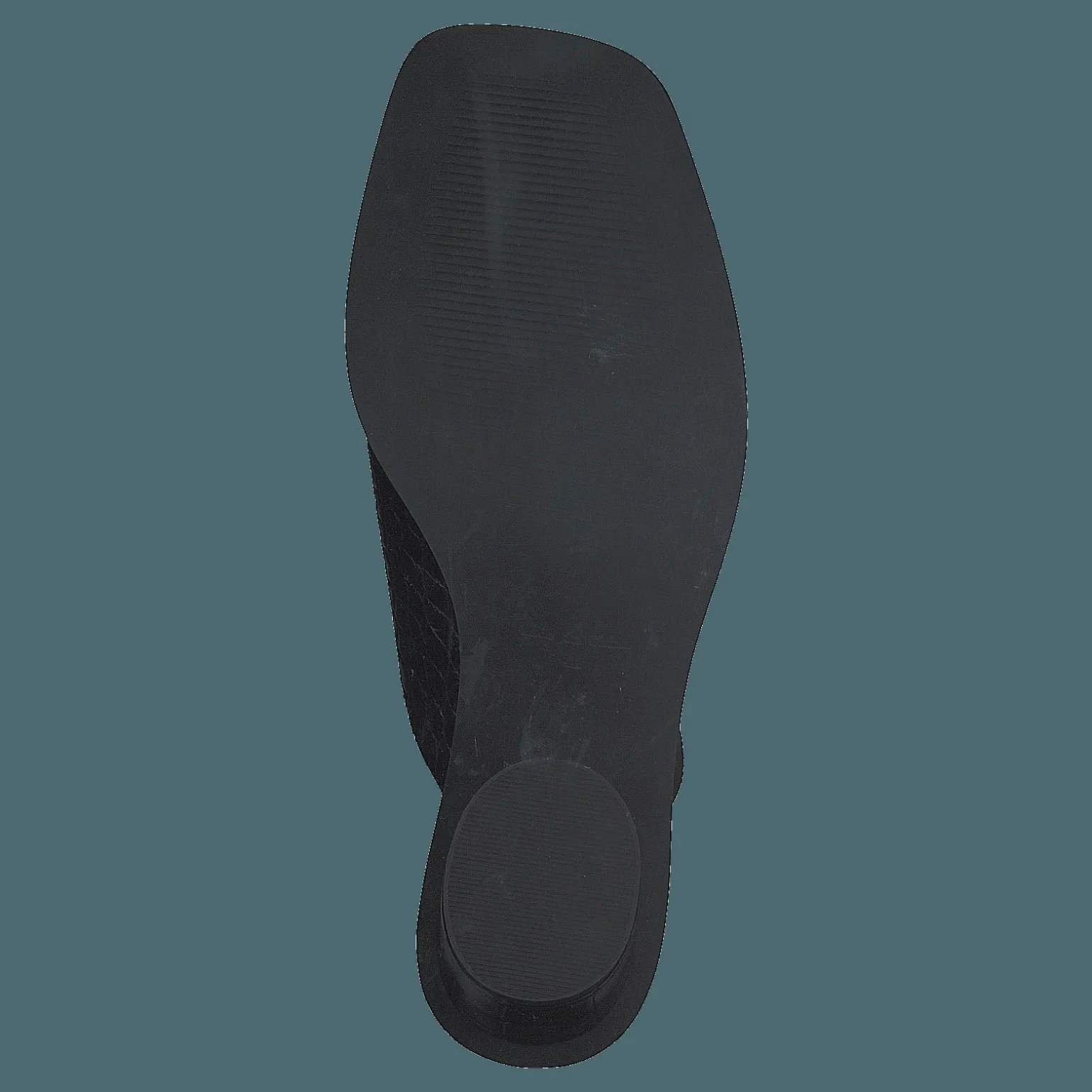 Toe Ring Mules Black