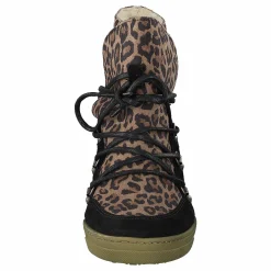 Uma Wool Leopard Suede