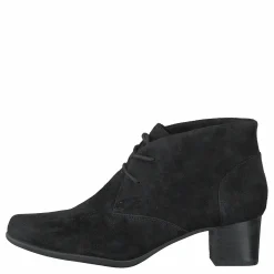 Un Damson Tie Black Suede