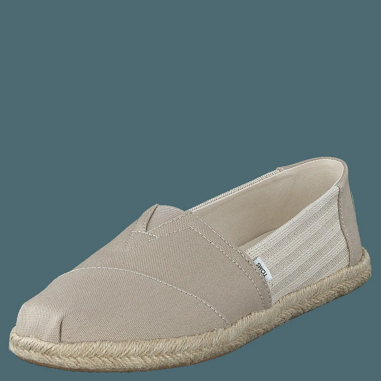 University Stripe Organic Cott Tan