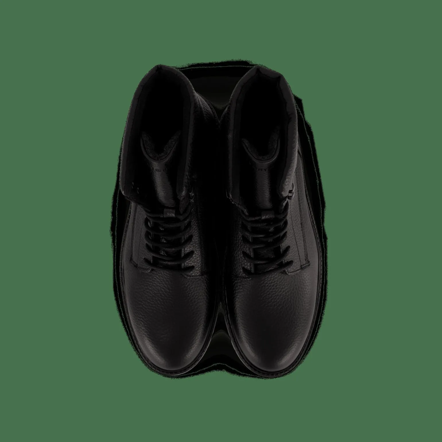 Varm Padded Hilfiger Lth Boot Black